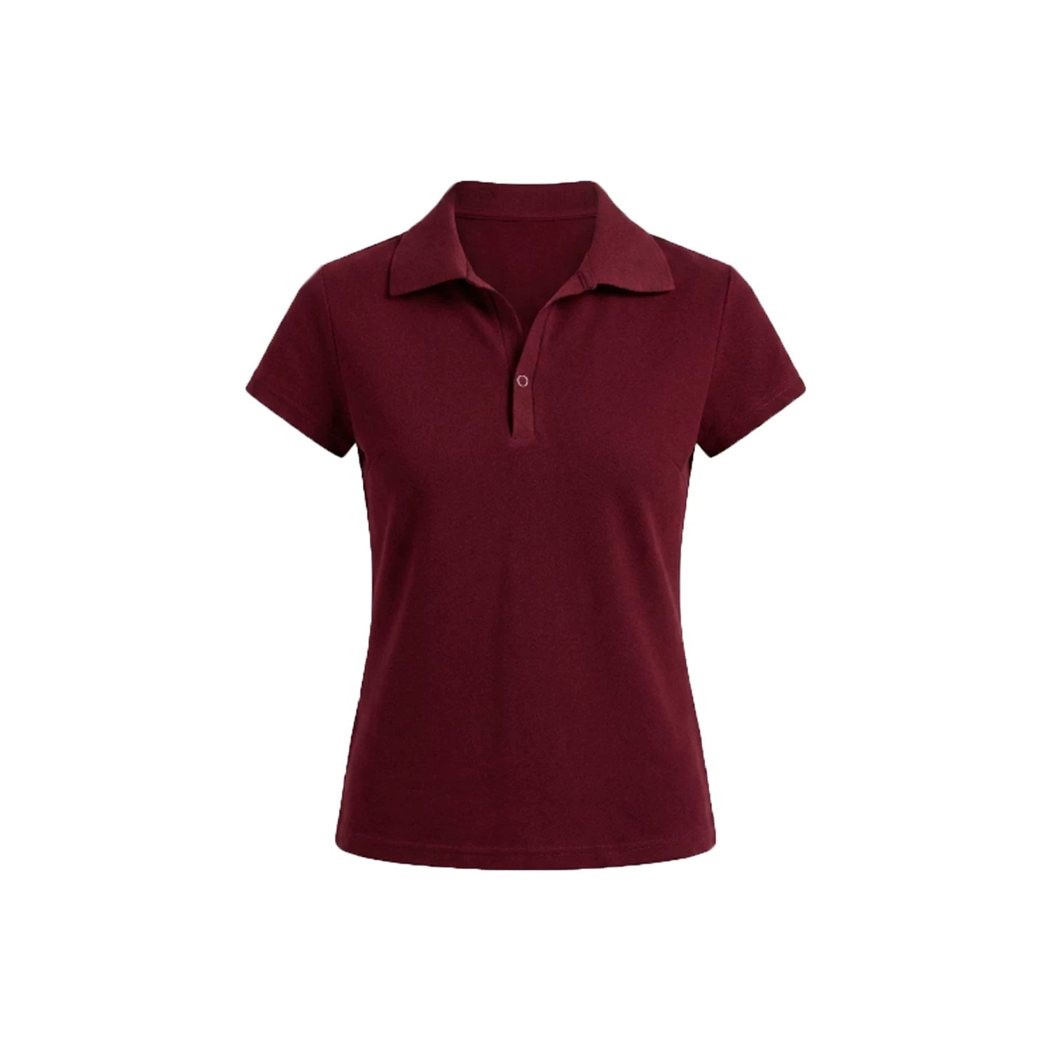 Sameuoo Lapel, Shoulder-length Slimming Tee