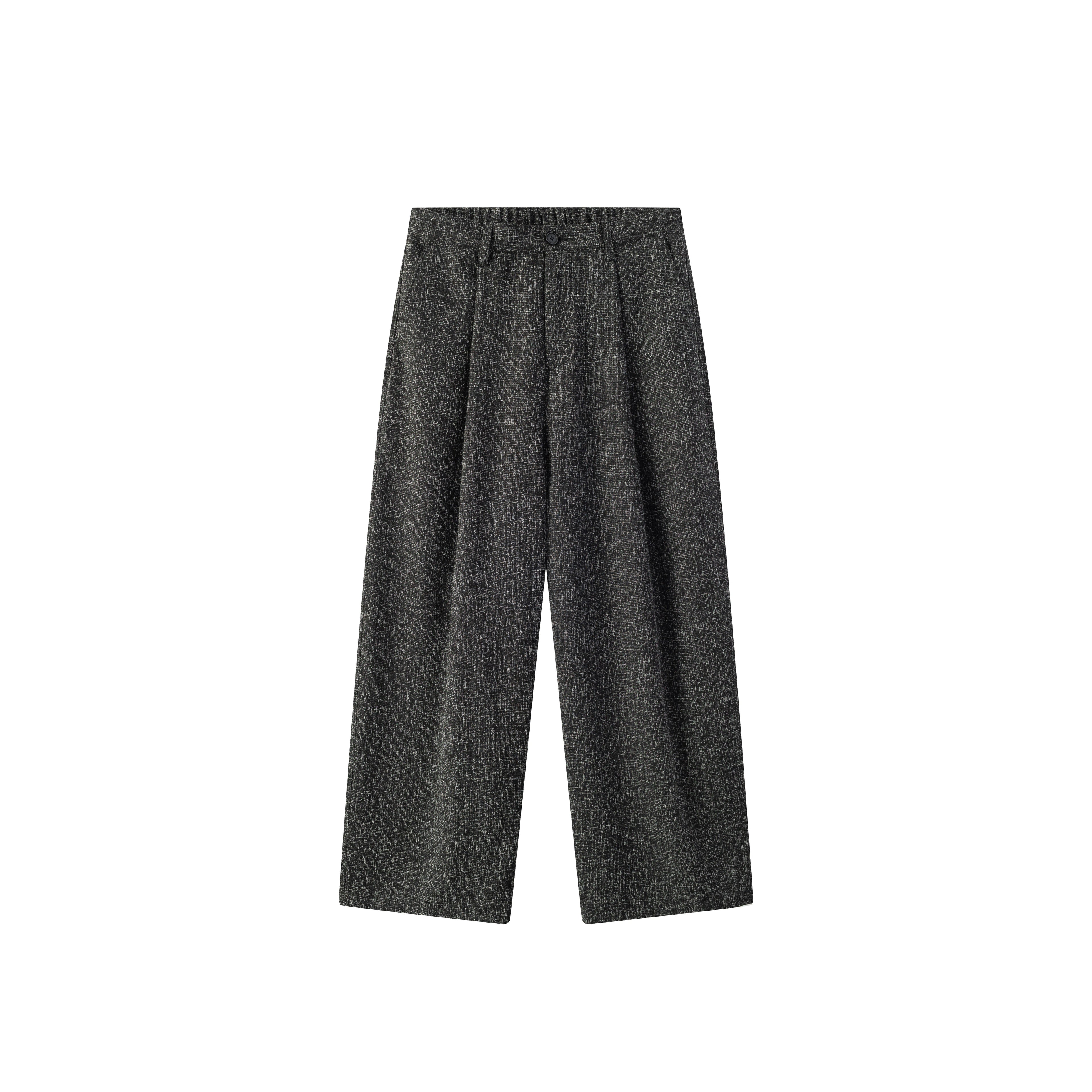 Anniehall Loose Anti-Wrinkle Drape Trousers