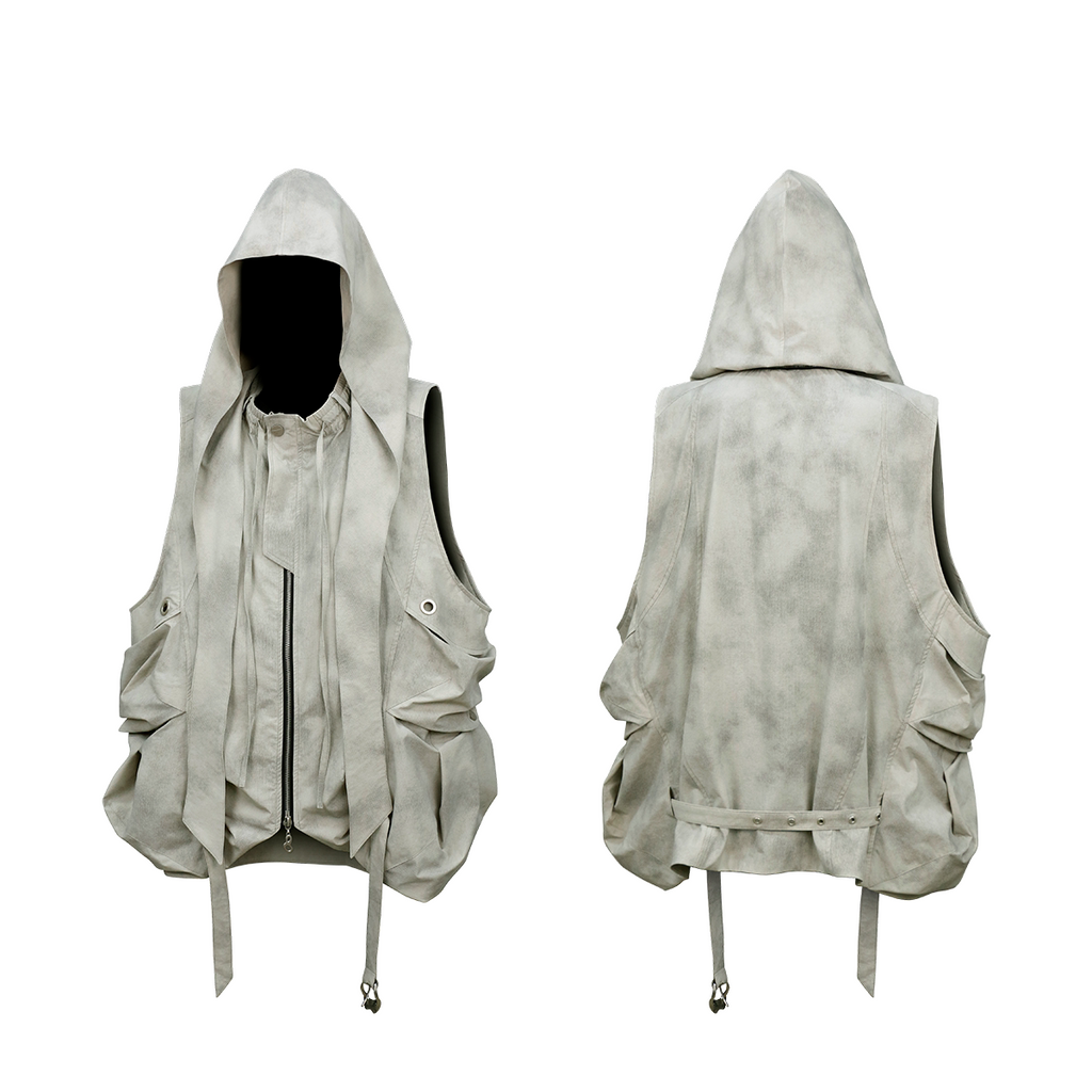 RELABEL Detachable and Assembled Multi-piercing Vest