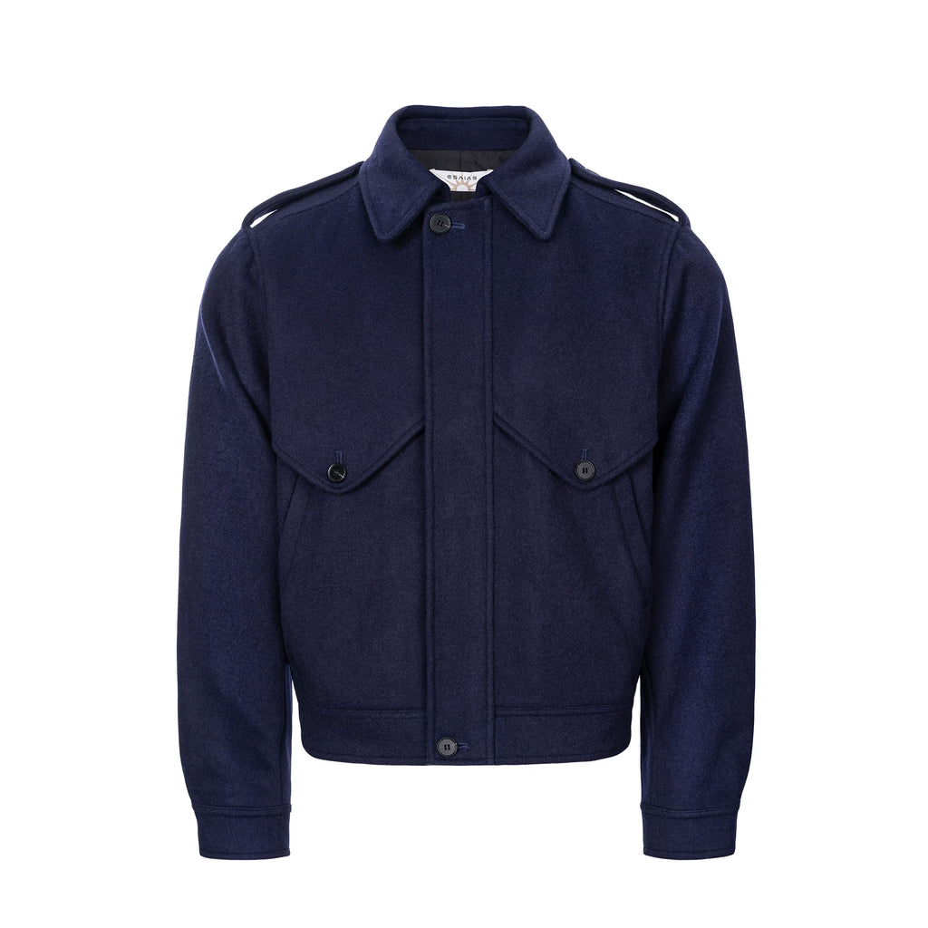 Esaias Vintage Short Tweed Jacket
