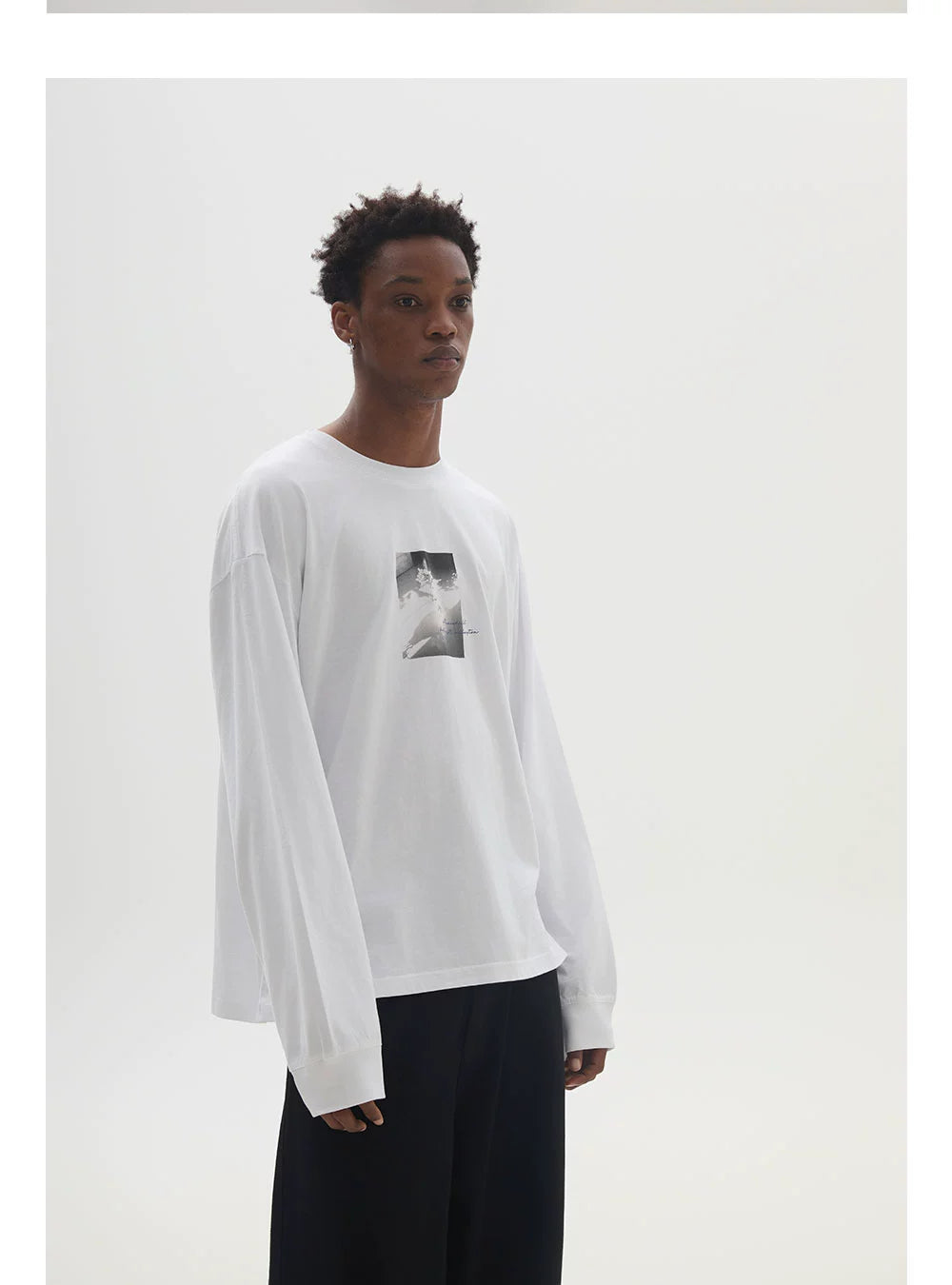 Anniehall Casual Digital Printing Long Sleeve