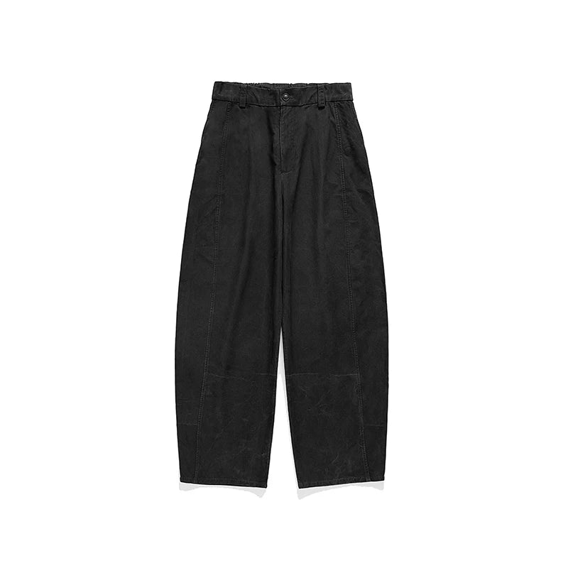 BENT IDEA Stretch Wide-leg Slacks