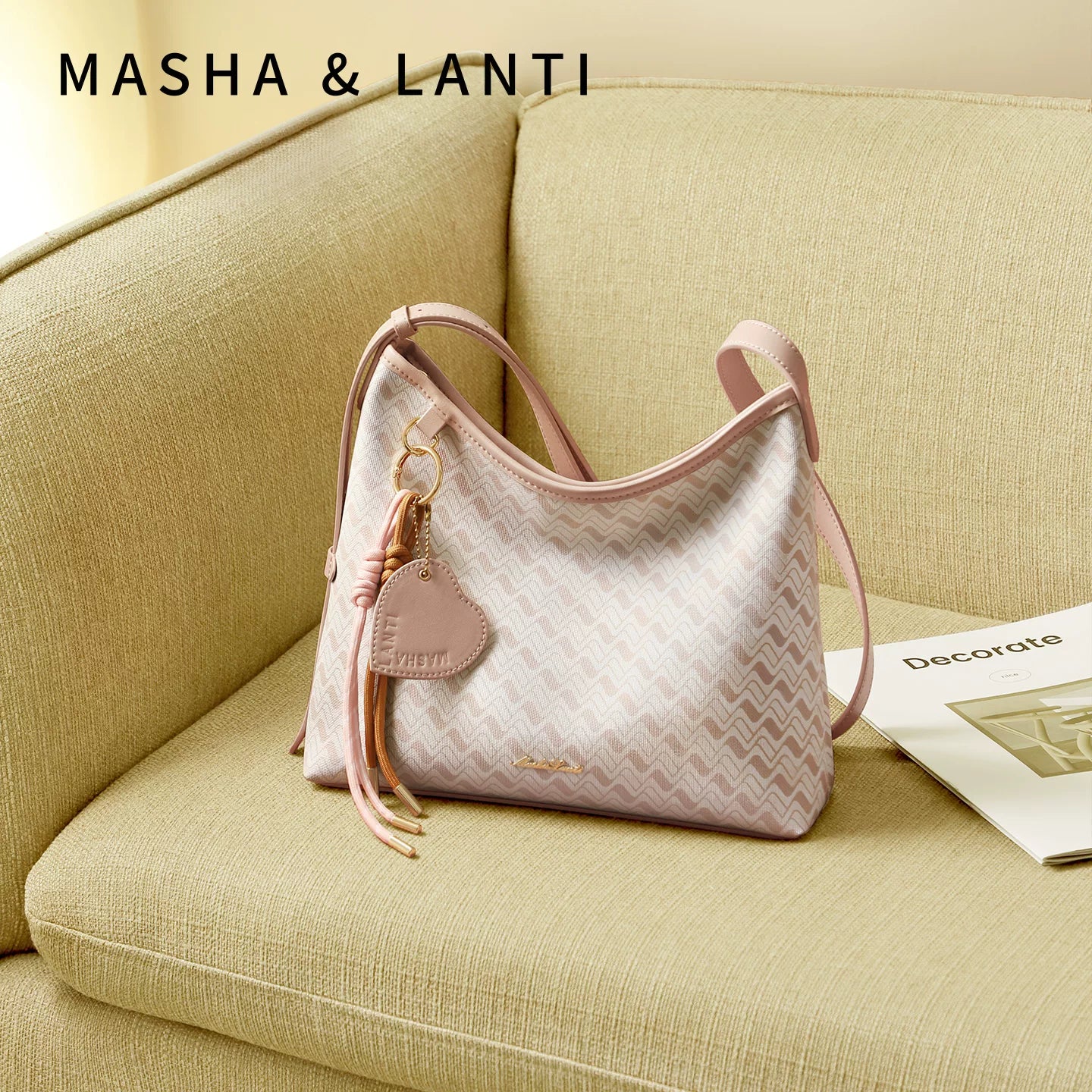 Masha Lanti Premium Sense Large Capacity Underarm Bag