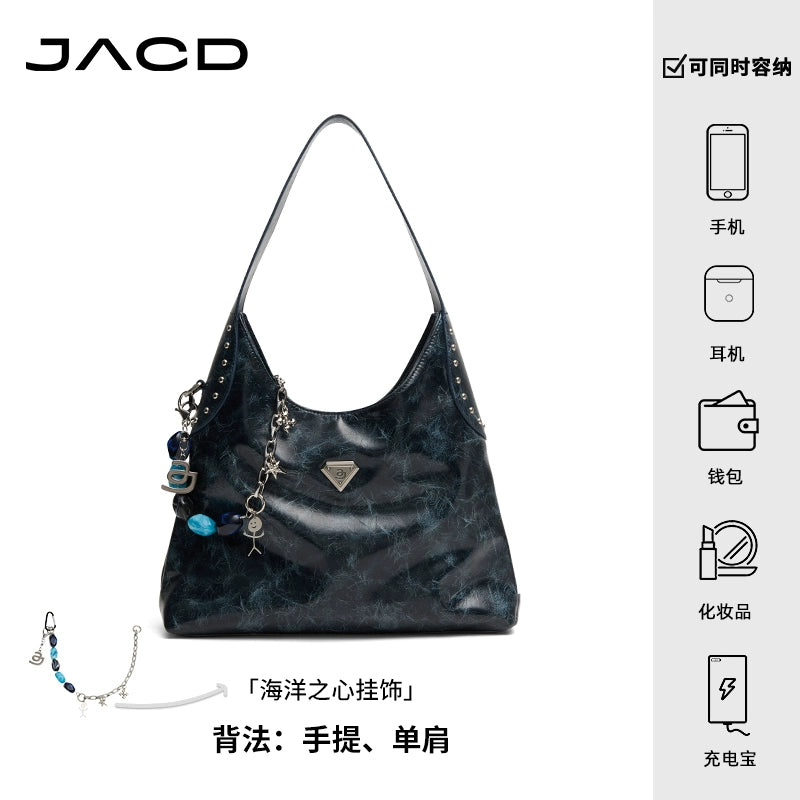 JACD Vintage Large Capacity Commuter Underarm Bag