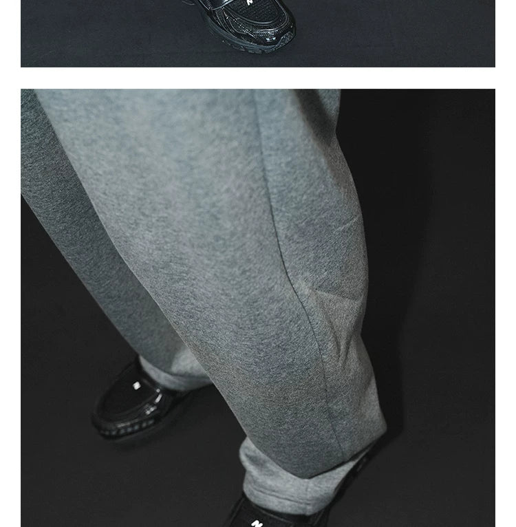O3PARK Versatile Loose Fleece Sweatpants