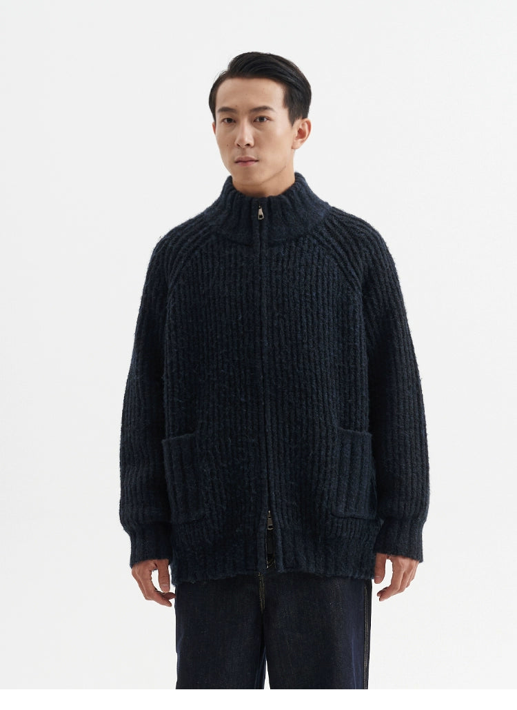 BUTTBILL Casual Vintage Loose Sweater Jacket