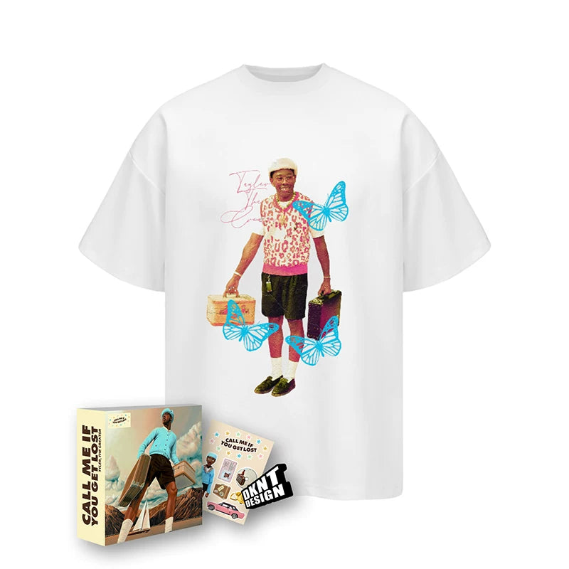 DKNT Hip Hop Portrait Casual Tee