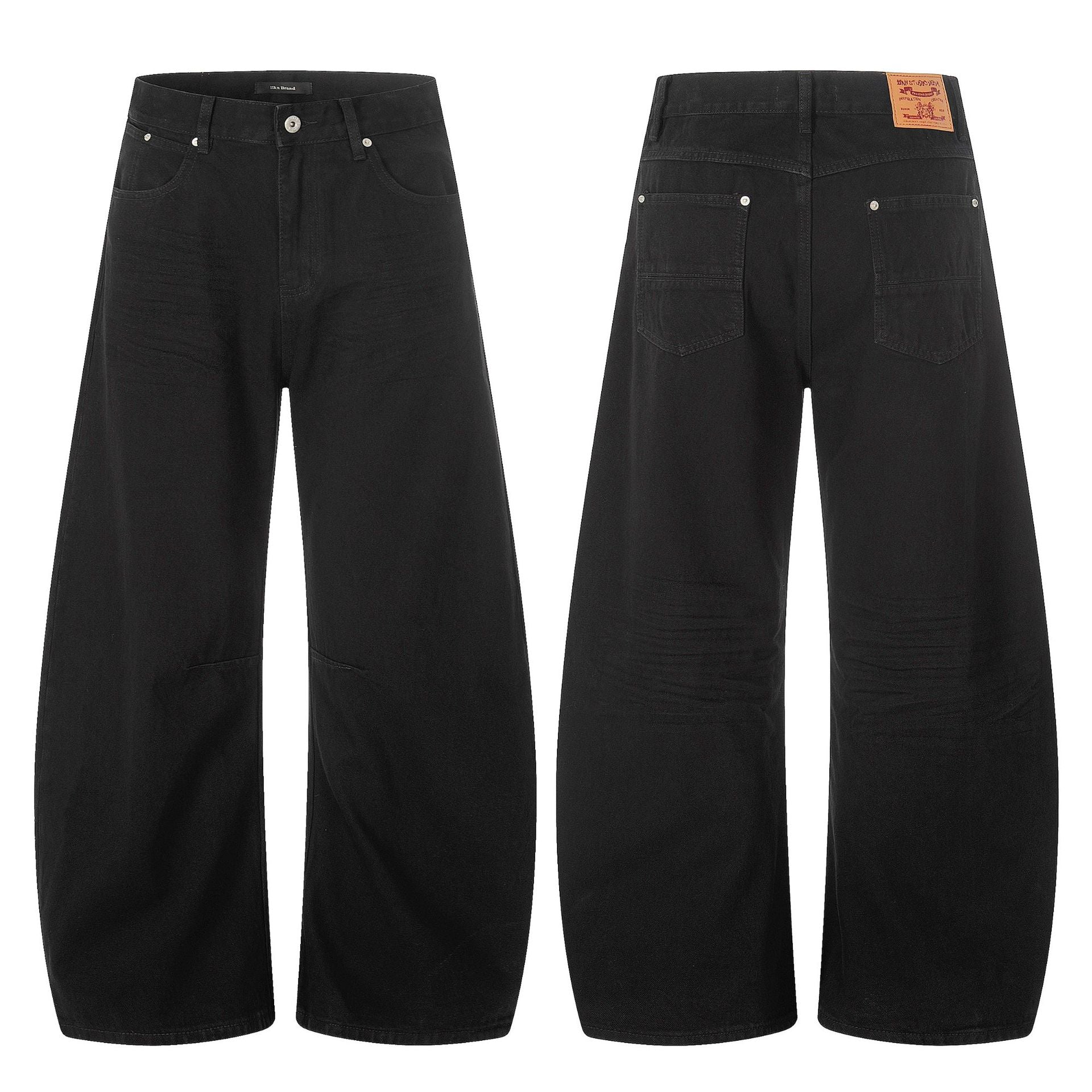 11KN 11 oz American Vintage Wide-Leg Jeans