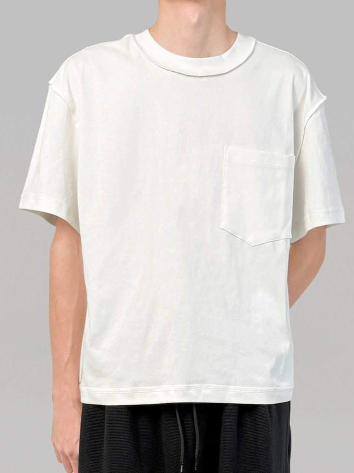 PLUS NO LOGO Reverse Pocket Light Drape Tee