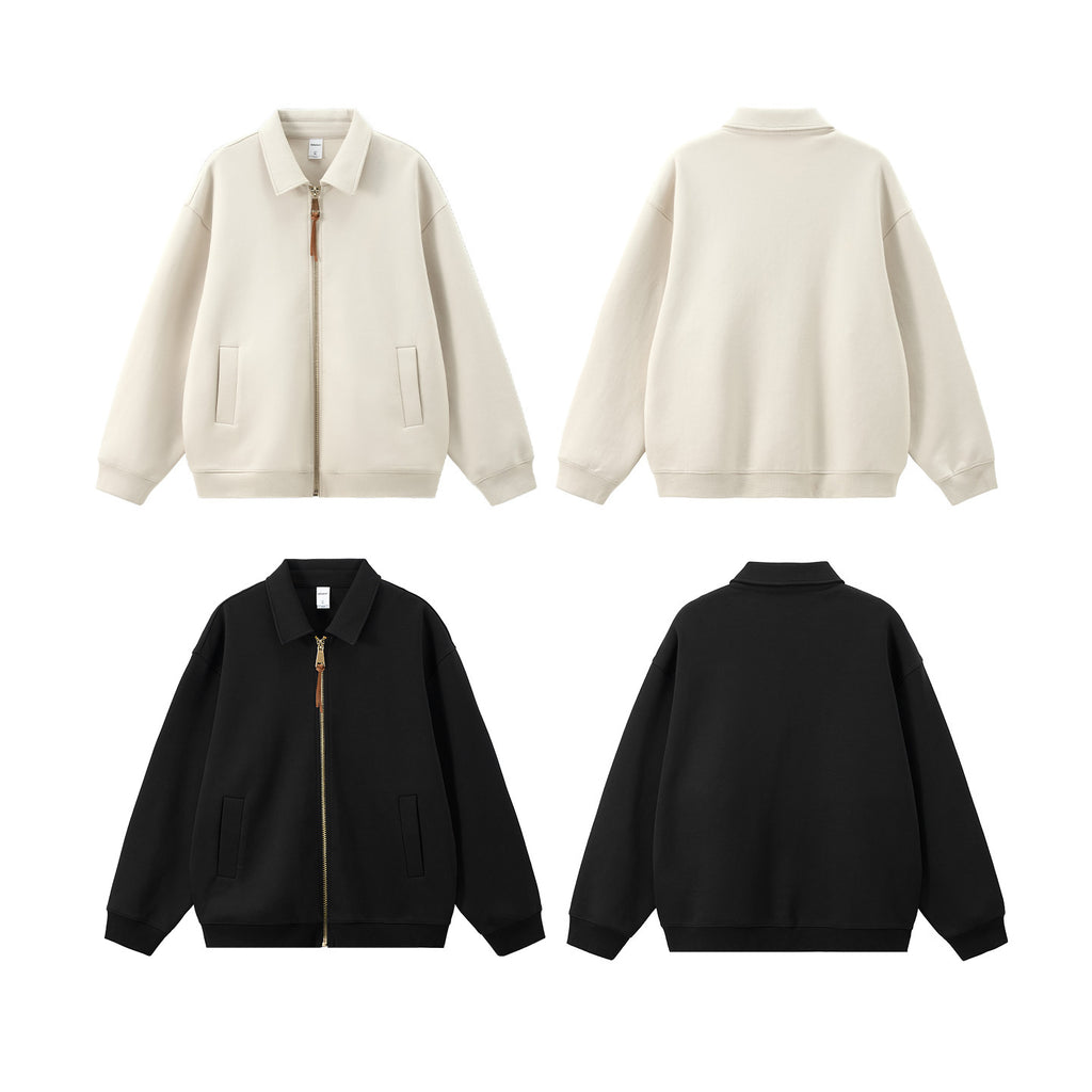 Inflation Short Minimalist Zipper Tooling Jacket