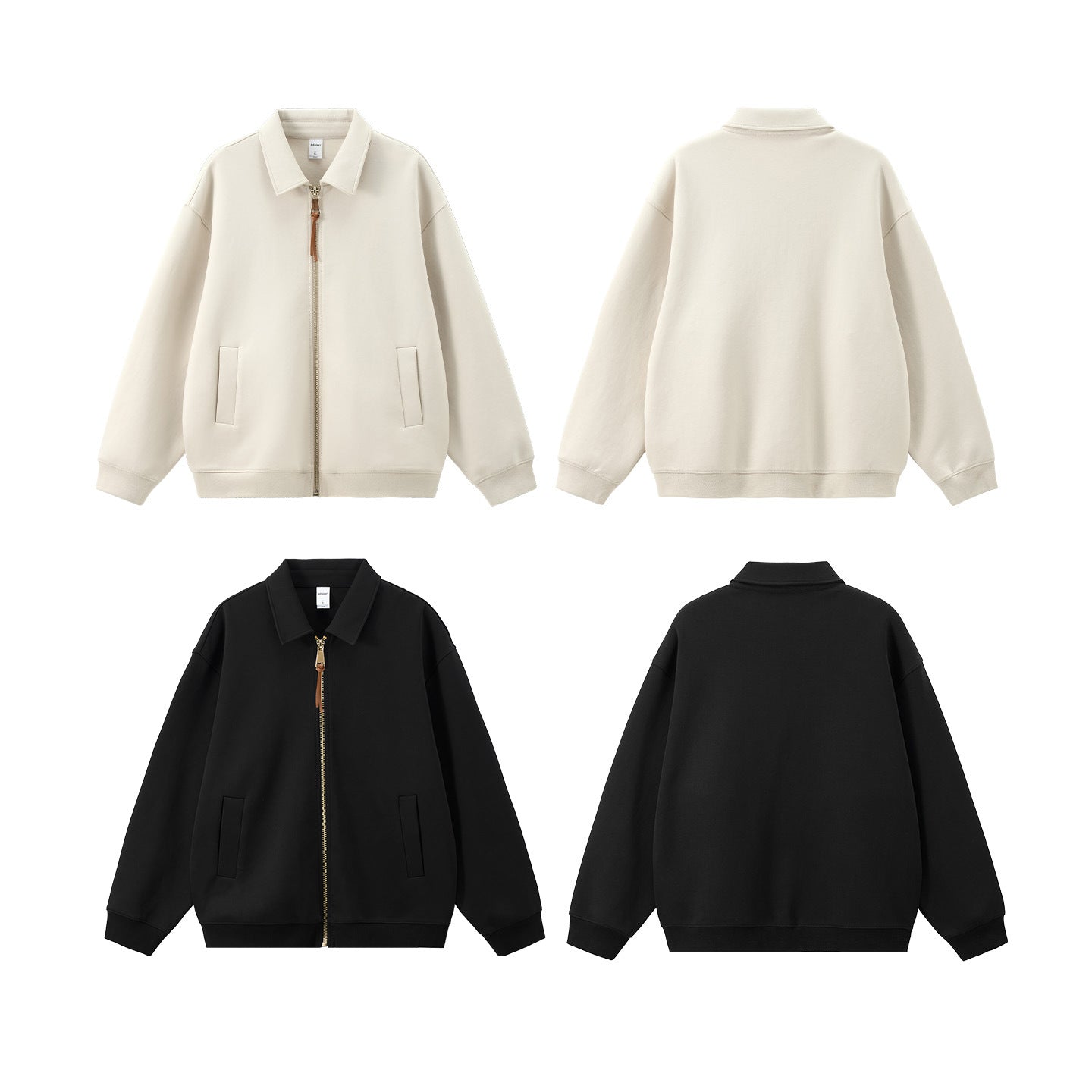 Inflation Short Minimalist Zipper Tooling Jacket