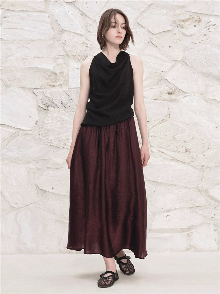 Giordano Versatile Elastic Waist Skirt