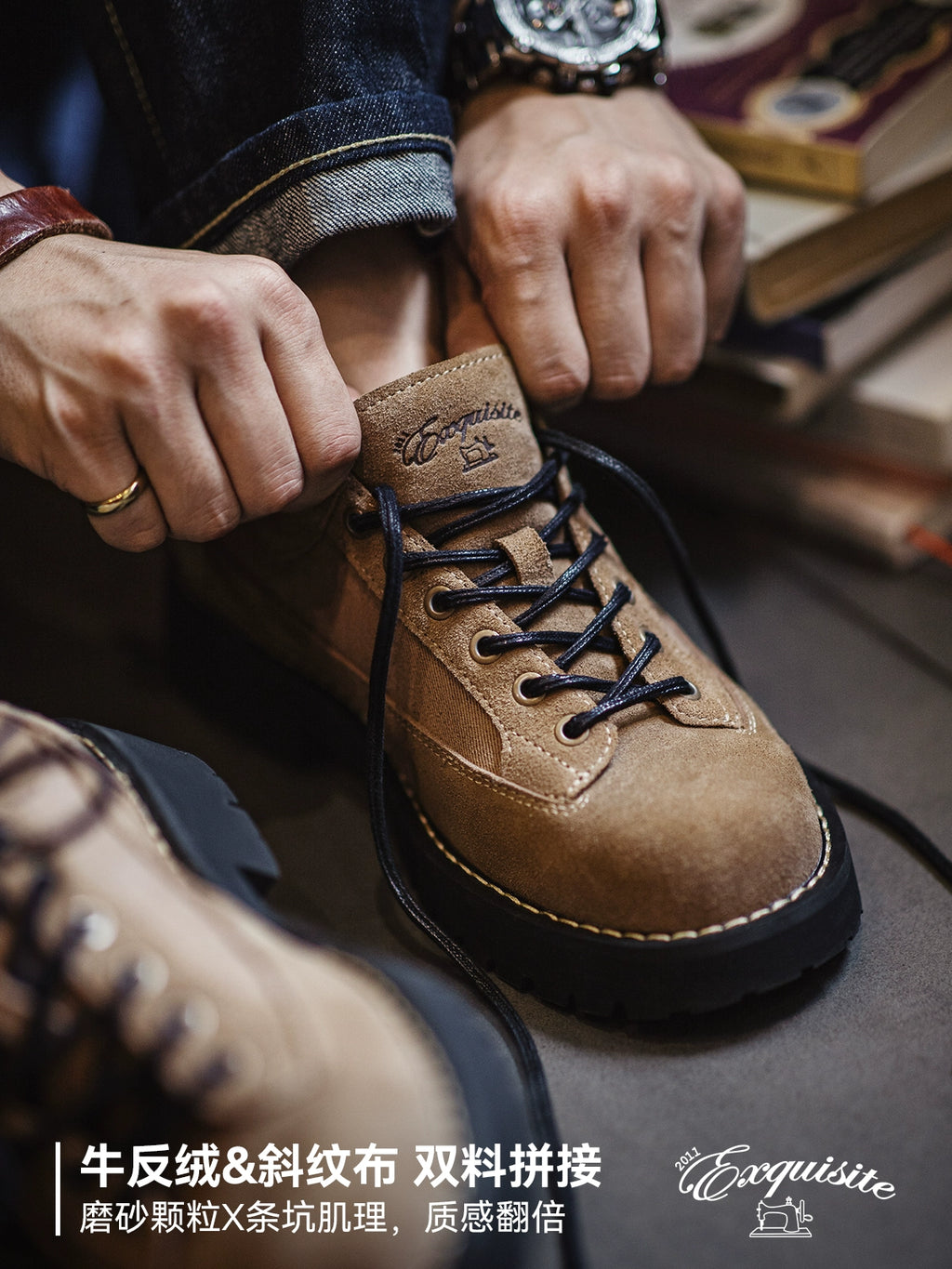 Madden Platform Low-top Round Head Casual Leather Shoes