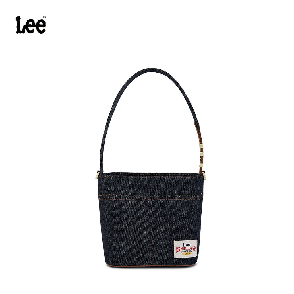 Lee Denim Bucket Versatile Shoulder Bag