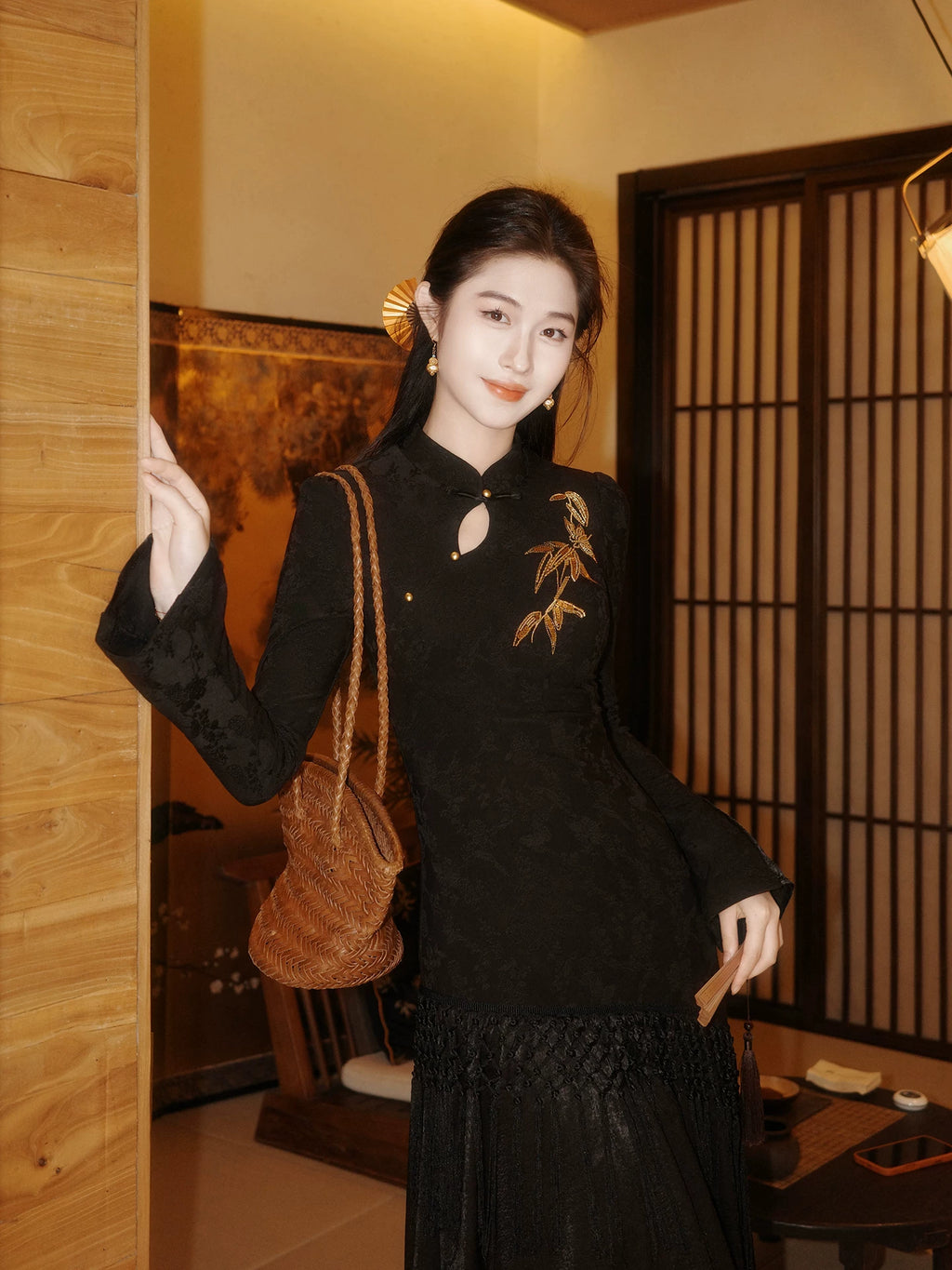 ZIHE Fringed High-end Dress