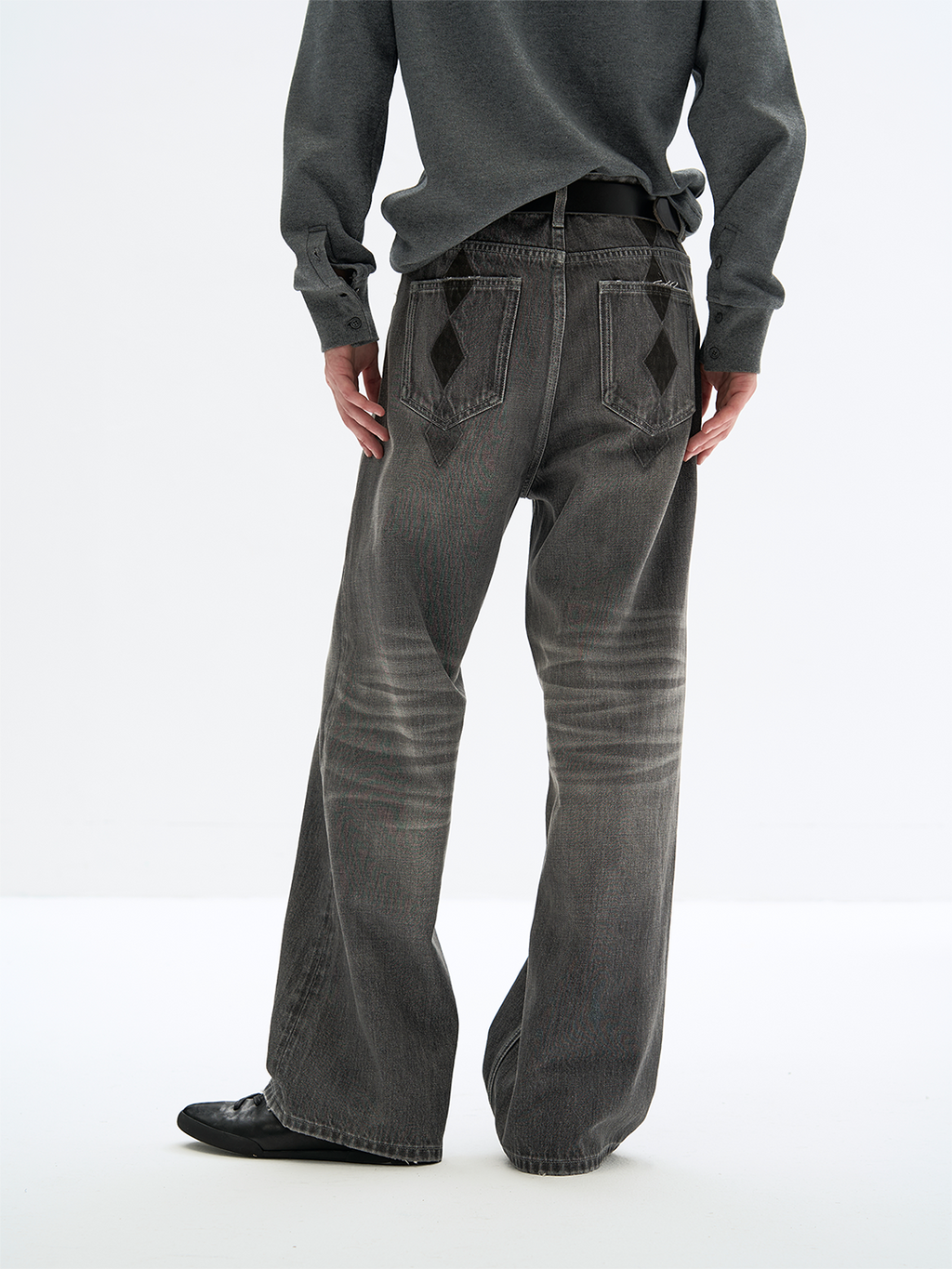 Slight Vogue Retro Straight Loose Jeans