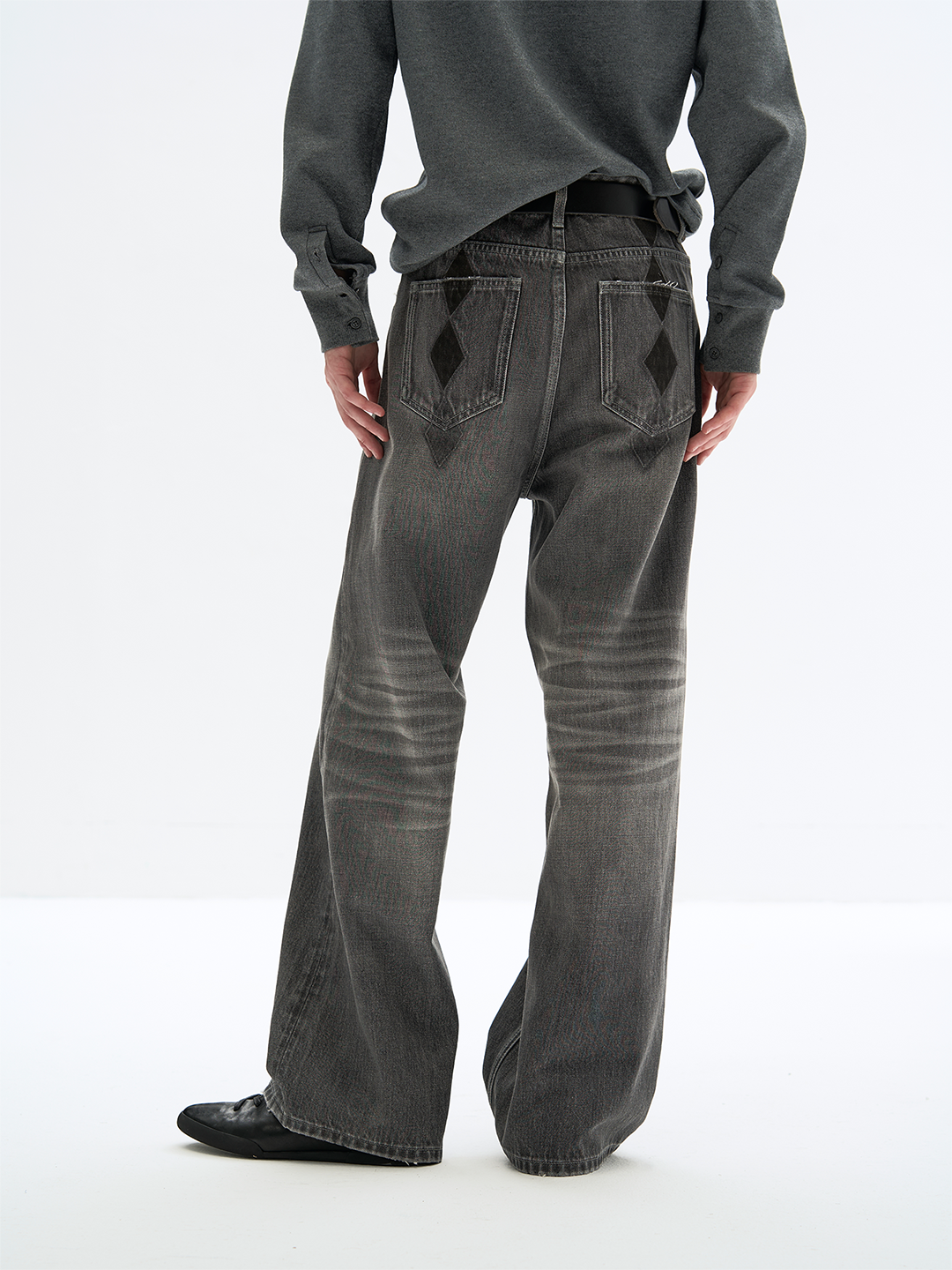 Slight Vogue Retro Straight Loose Jeans
