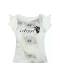 No E Mosen Retro Wing Slim Tee