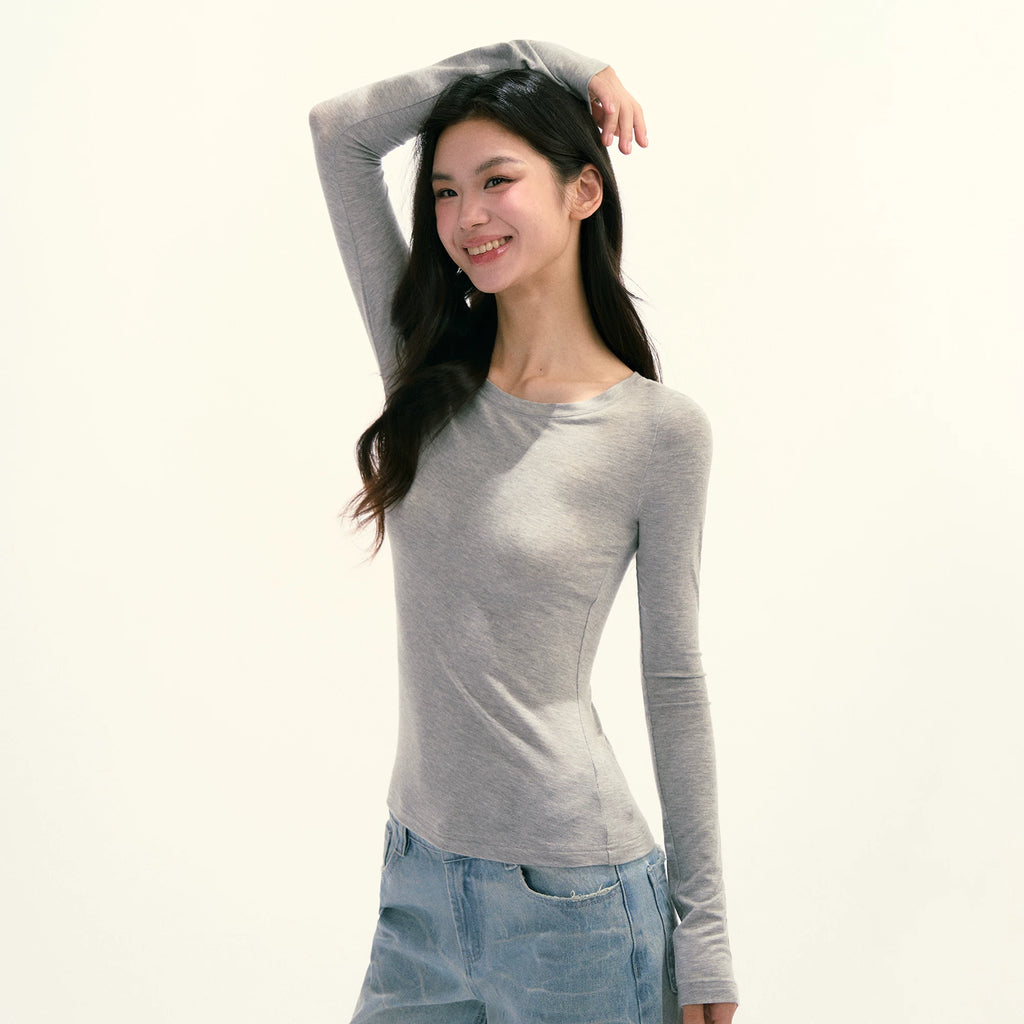 Ariseism Casual Versatile Slim Long Sleeve