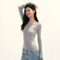 Ariseism Casual Versatile Slim Long Sleeve