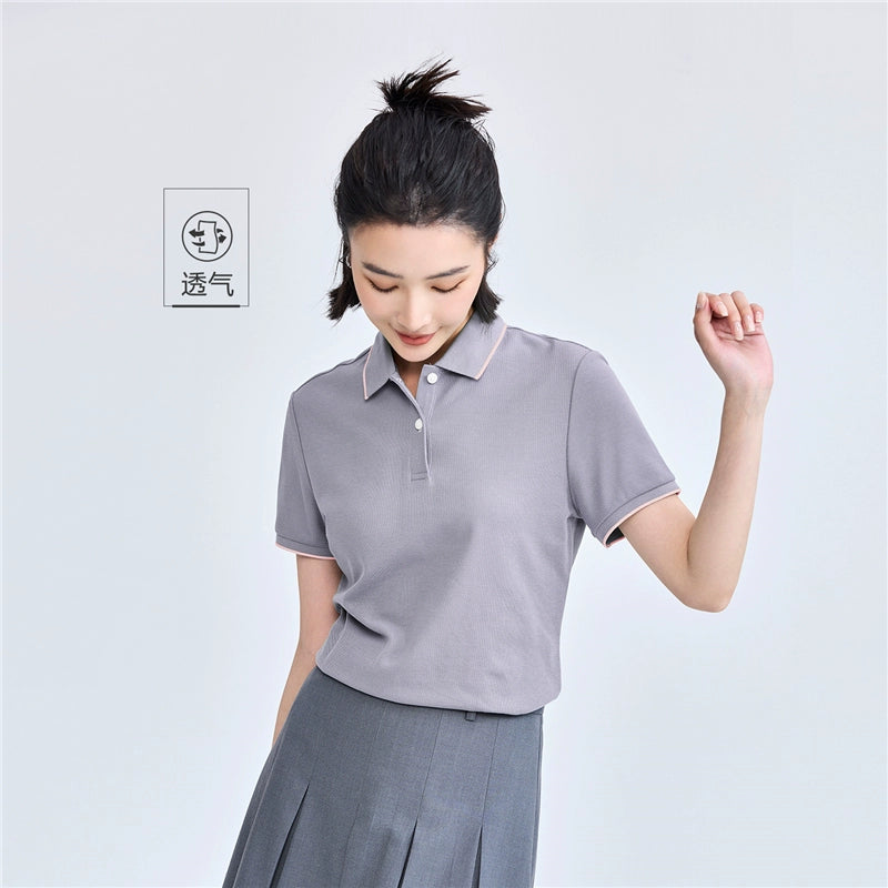 Giordano Lapel-neck Slim-fit POLO Shirt