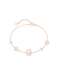 Oho Ou Peach Blossom Cat Bracelet