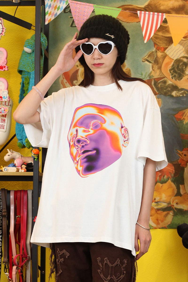 Wang Youbing Studio! DISTORTION 260g 100% Cotton Tee