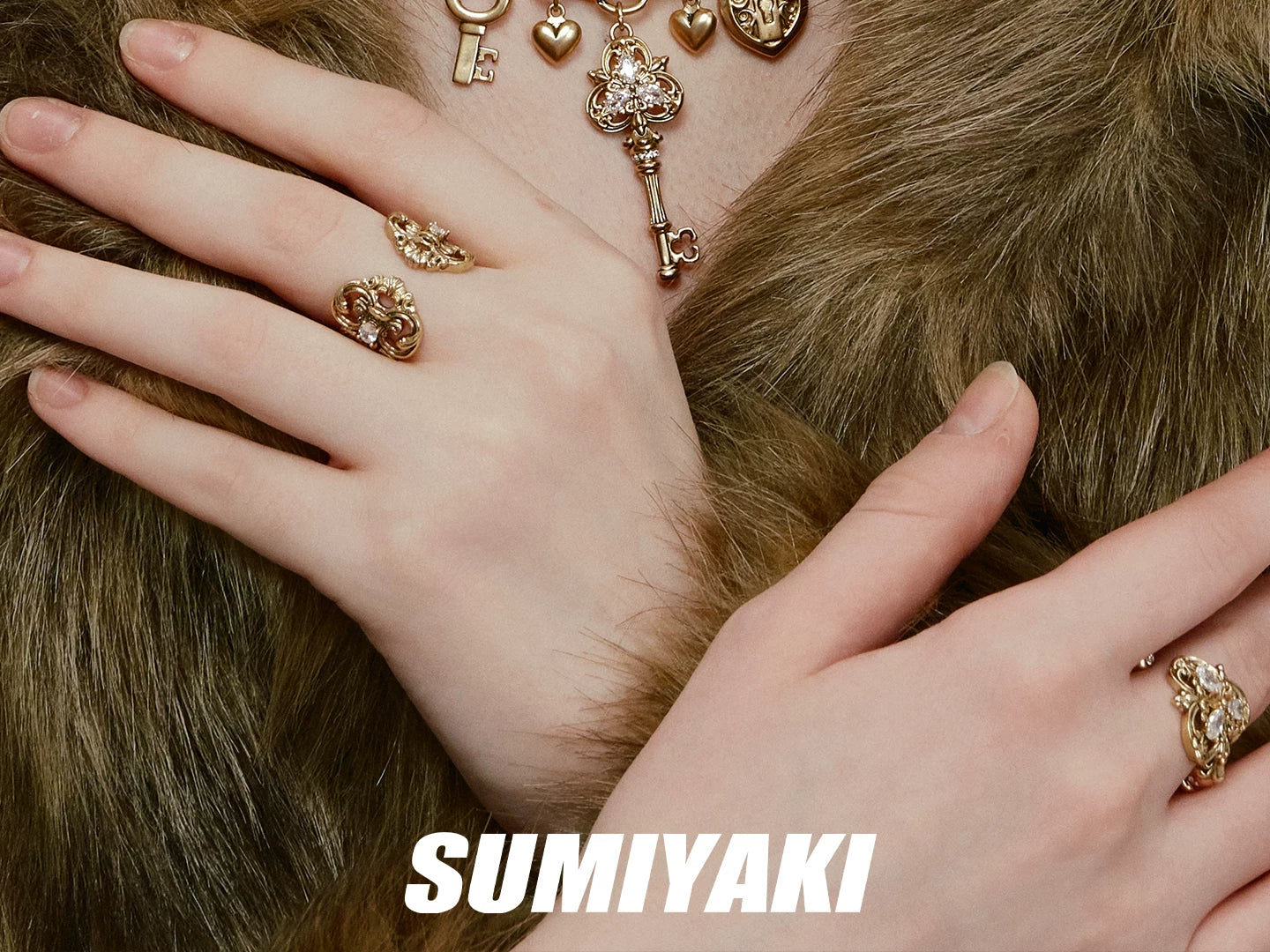 SUMIYAKI Vintage Adjustable Key Ring