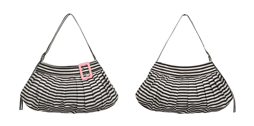 Costustoot Striped Polka Dot Underarm Shoulder Bag