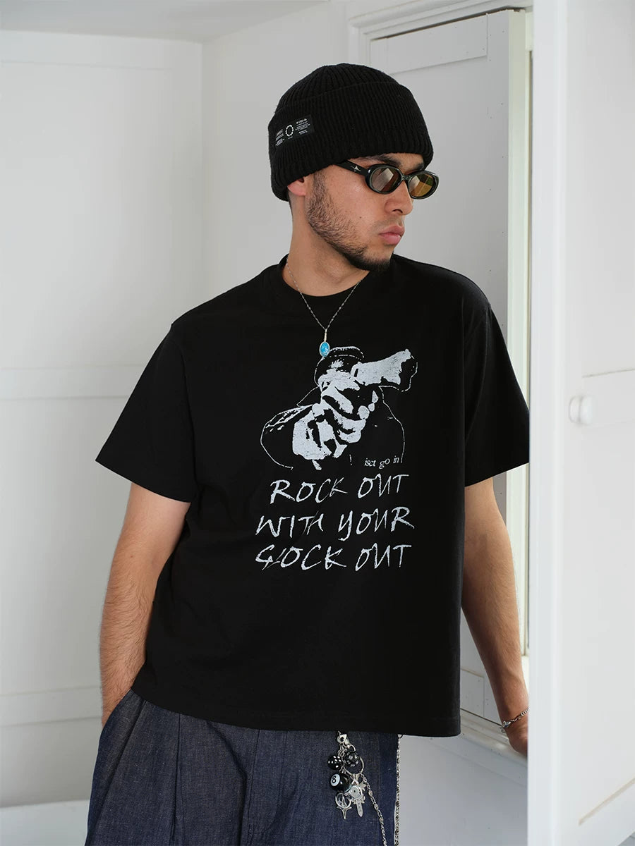 ComicTree Tagline Do Old Round Neck Front Shoulder Tee