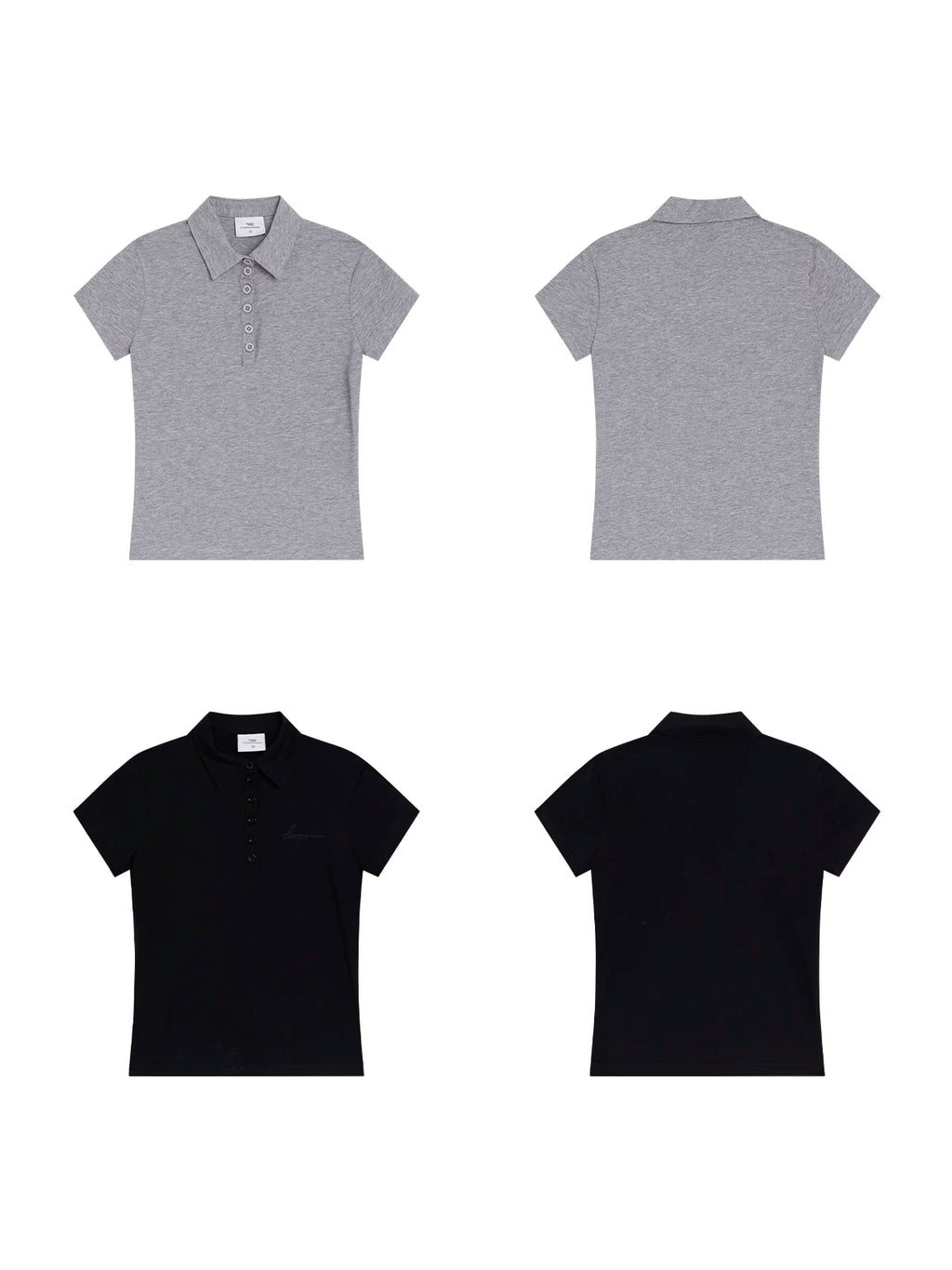 Loopsoon Lapel Versatile Comfortable Slim Tee