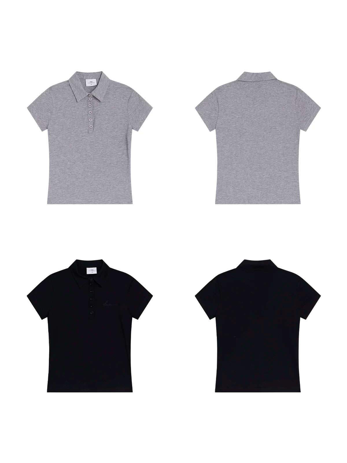 Loopsoon Lapel Versatile Comfortable Slim Tee
