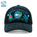 LUCKUP Corduroy Embroidered Cap