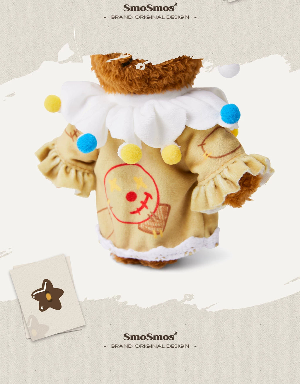 SmoSmos Pajamas Bear Plush Doll Pendant