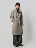 4JUNKS Multi-neck Strap Coat Thick Medium and Long Coat
