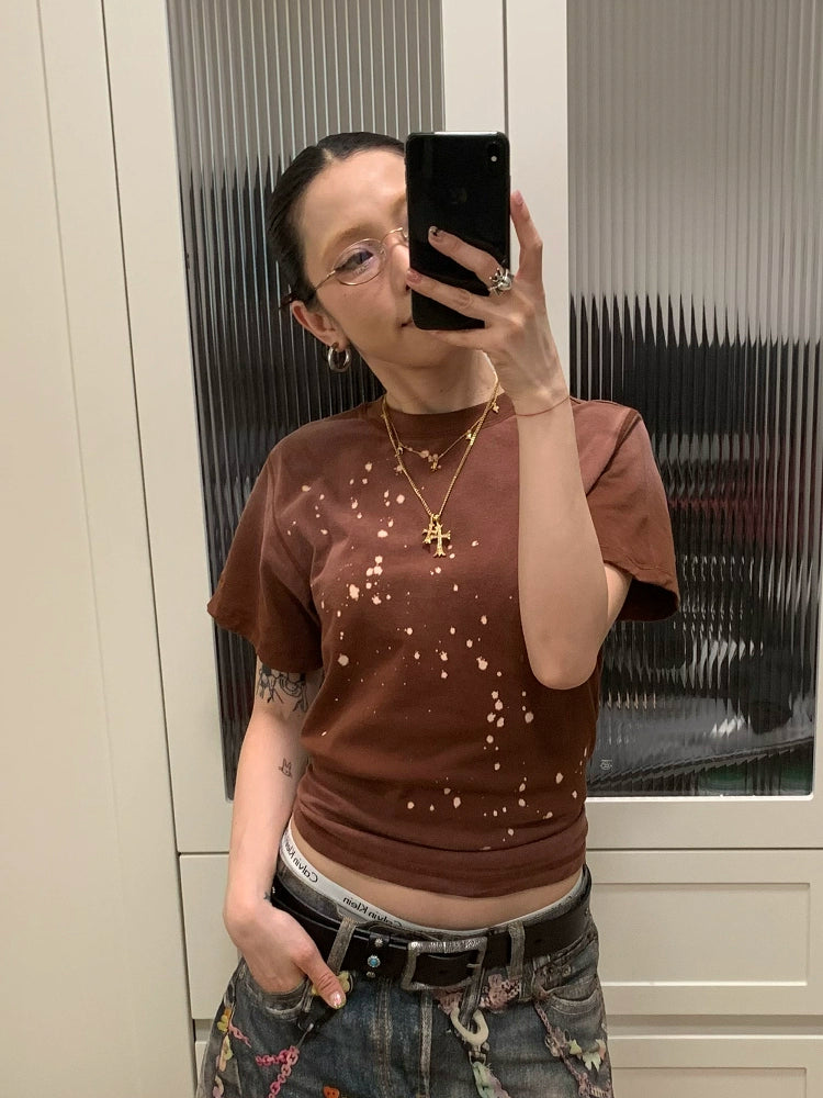 MMBBT Inkjet Washing Gradual Change Tee