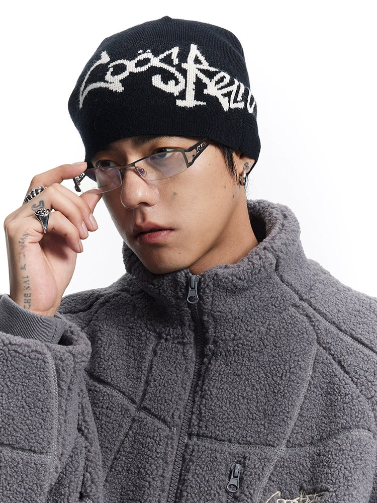 CoosRetro Vintage Versatile Knitted Wool Cap