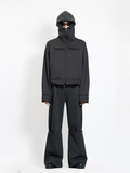 ETHEREAL PRODUCTION Adjustable Cardigan Zip-up Hooded Jacket