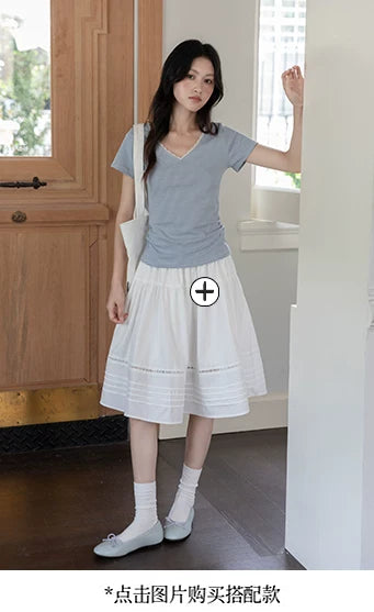 XUJING High Waist Skirt