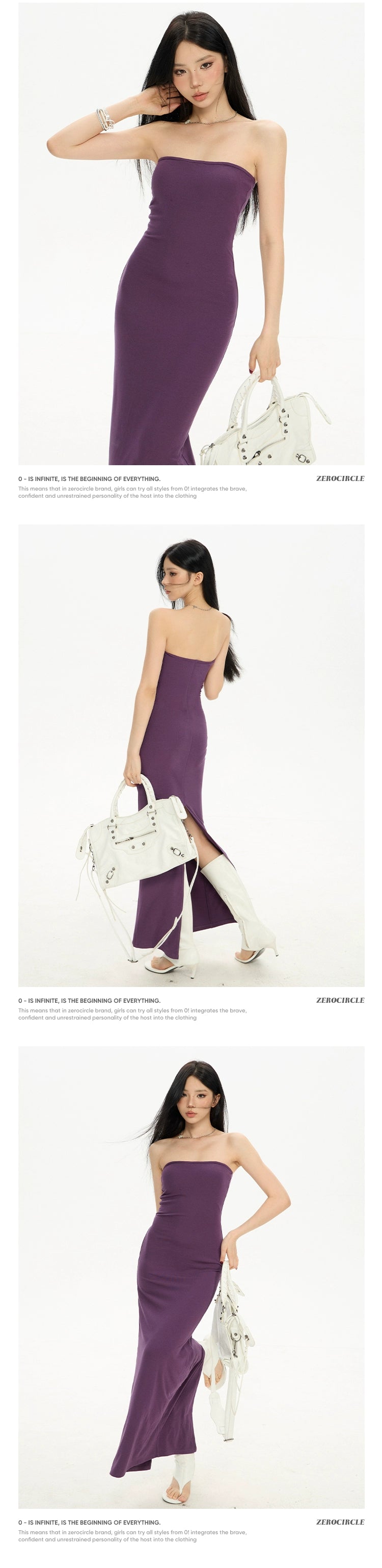 Zero Tube Top Slim Dress