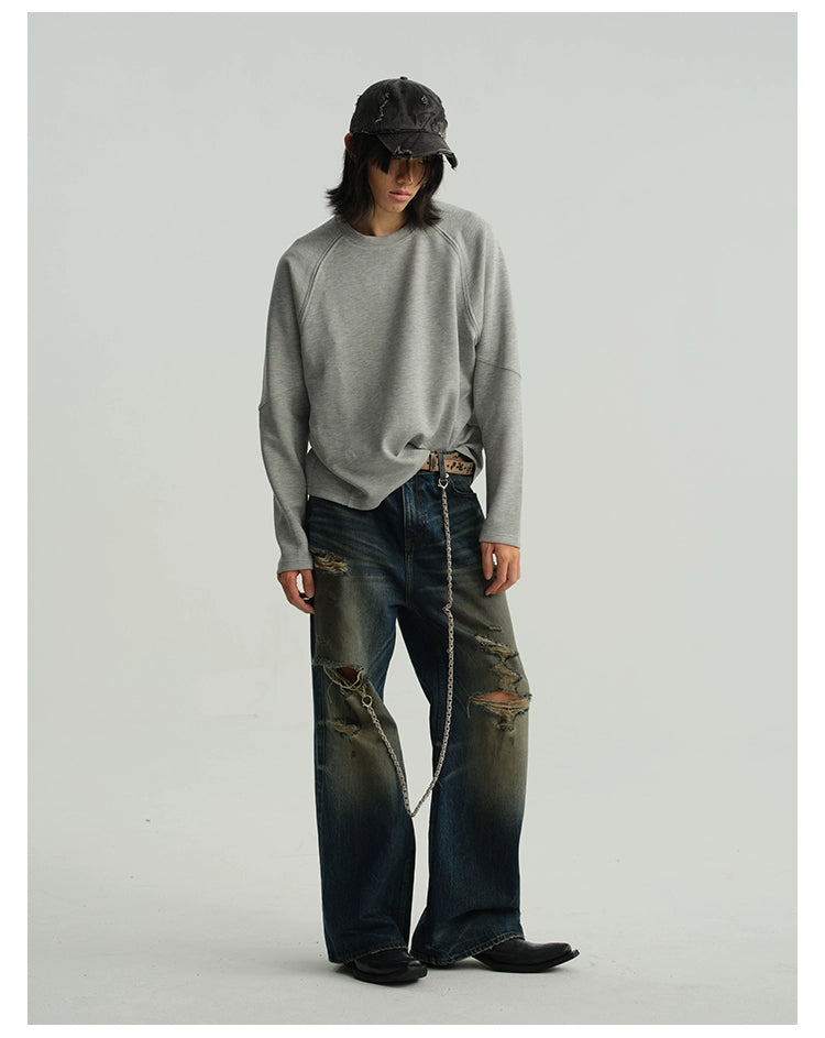 JCAESAR Special Structure Line Casual Long Sleeve