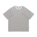 BENT IDEA Vintage Striped Casual Tee