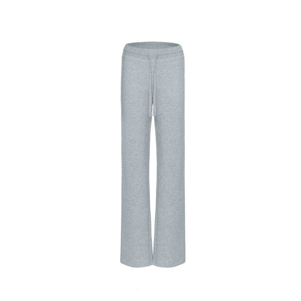 Veryrareme Low Waist Threaded Waist Drawstring Sweatpants