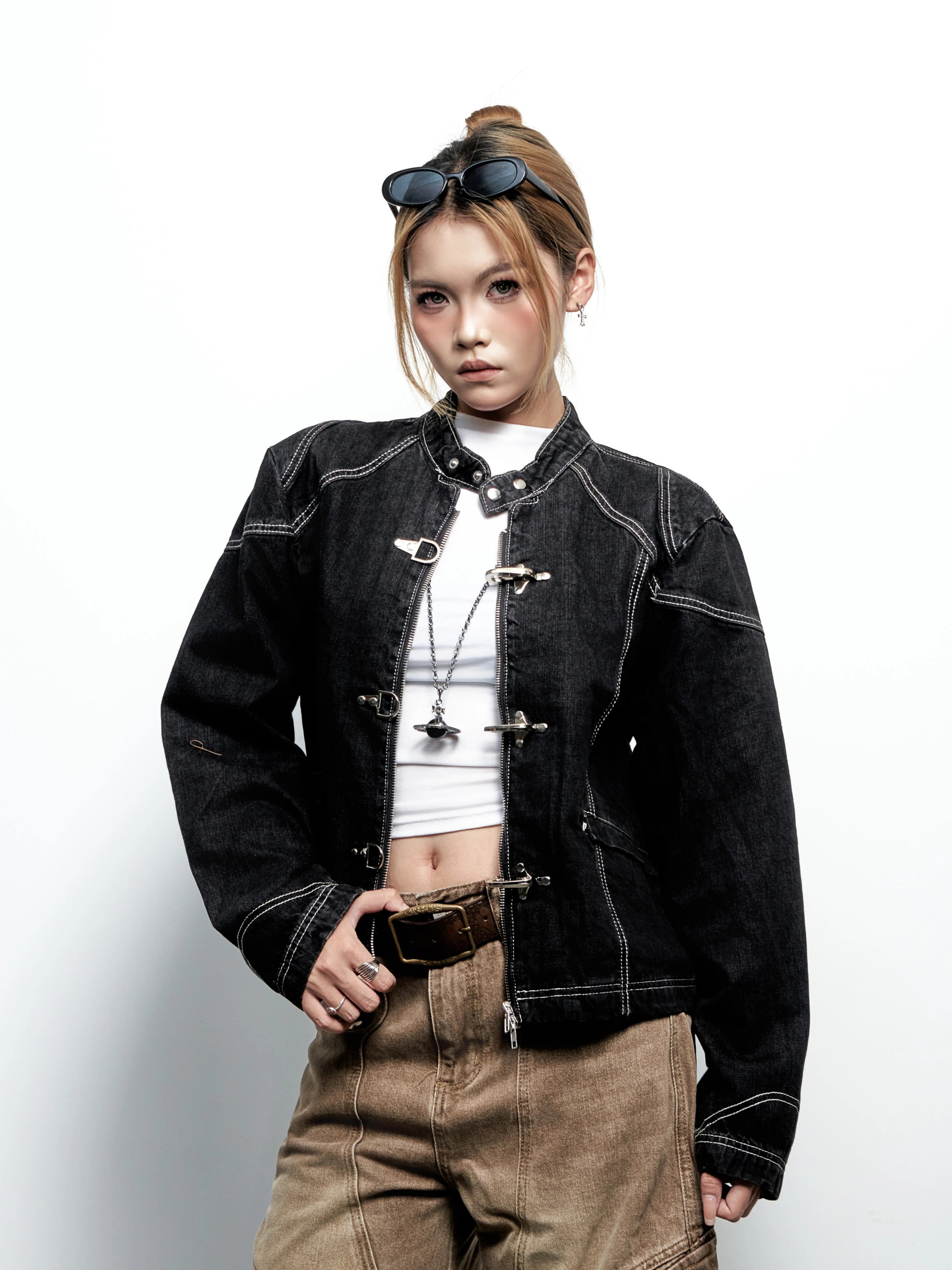 SAIMT Vintage Short Denim Jacket