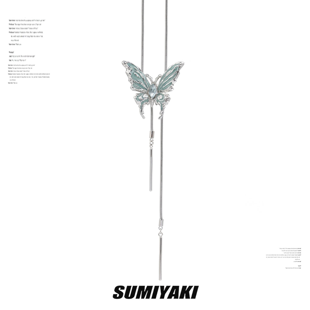 SUMIYAKI Xeno Butterfly Pull-up Necklace