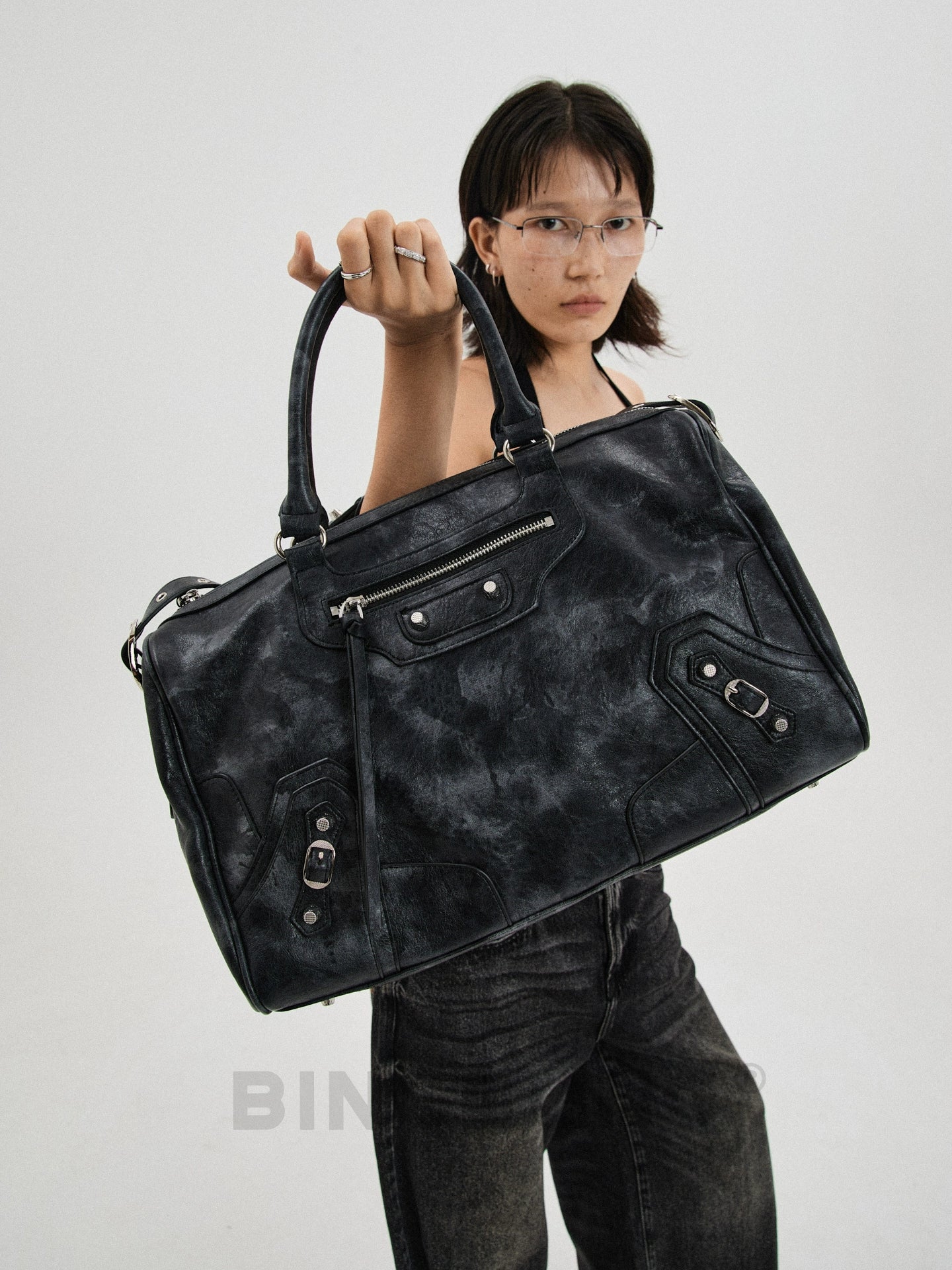 BINGBONG Stylish Commuter Large Capacity Shoulder Bag