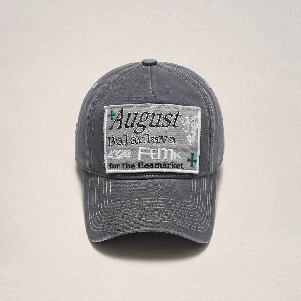 Fleamarket Letter Embroidered Baseball Cap