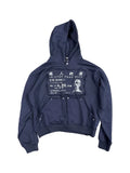 4AM Casual Patch Hooded Sweater