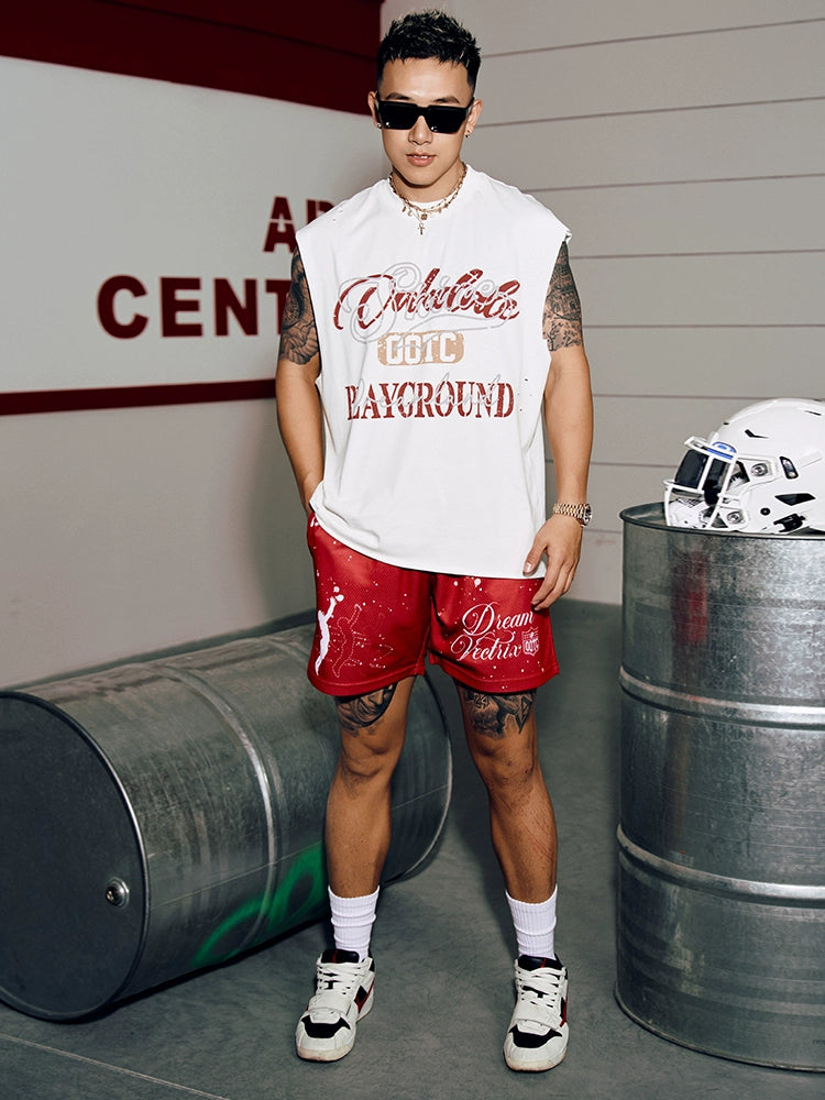 OOTC High Waist Temperament Casual Sports Shorts