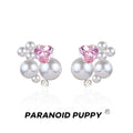 ParanoidP Pearl Love Earrings